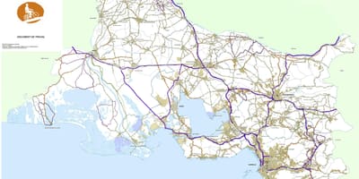 Kat jeyografik nan Marseille bisiklèt 