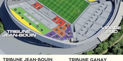 Kat jeyografik nan Marseille estad foutbòl 