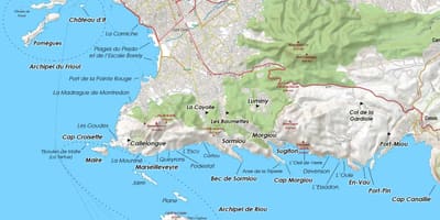 Geographic kat jeyografik nan Marseille