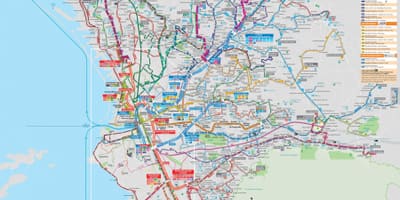 Marseille transpò kat jeyografik