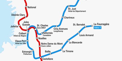 Kat jeyografik nan tren Marseille